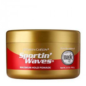 Sportin Waves Maximum Hold Gel Pomade 3.5oz Sportin Waves Maximum Hold Gel Pomade 3.5oz